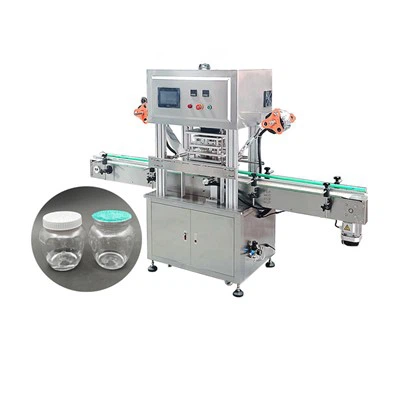 Máquina automática da selagem da folha do frasco do ANIMAL DE ESTIMAÇÃO da cabeça dupla 10kg